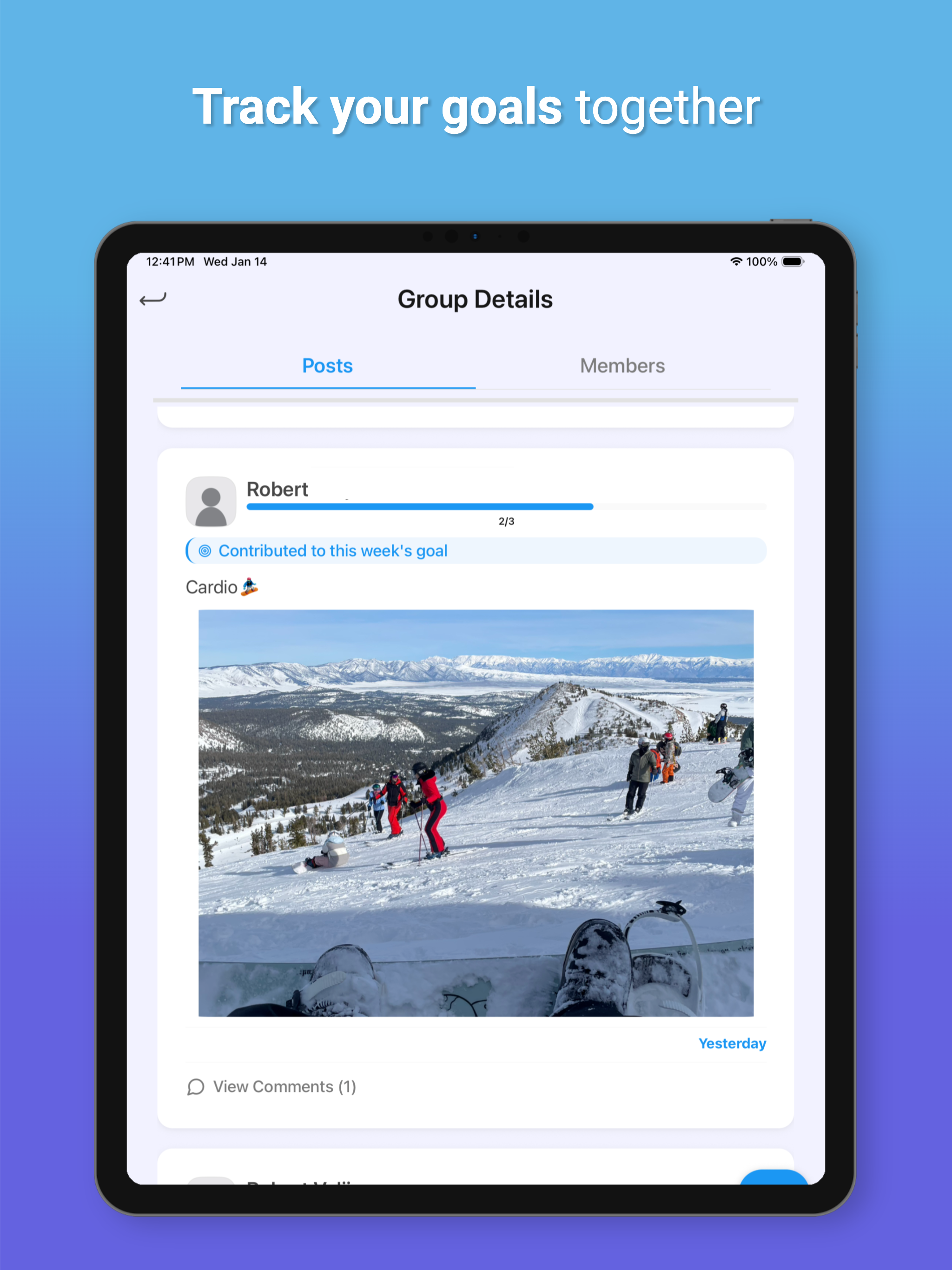Goallink: Shared Goal Tracking