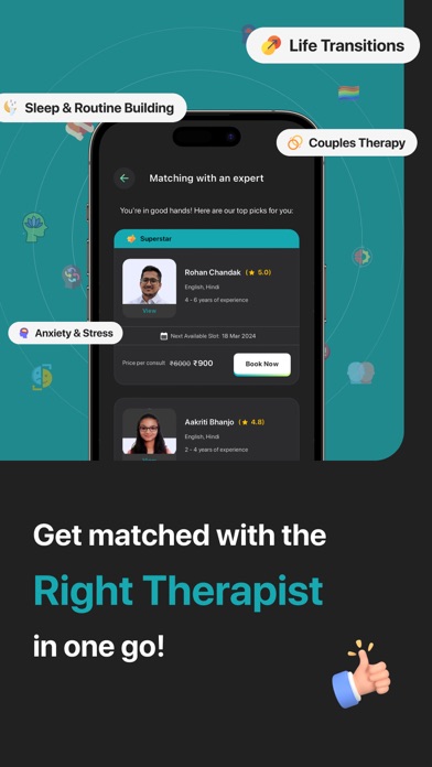MindPeers: Therapy & Self Care Screenshot