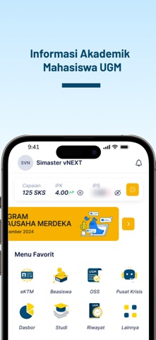Simaster UGM Student vNEXT screenshot