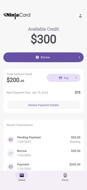 NinjaCard® – Banking & Credit screenshot 1