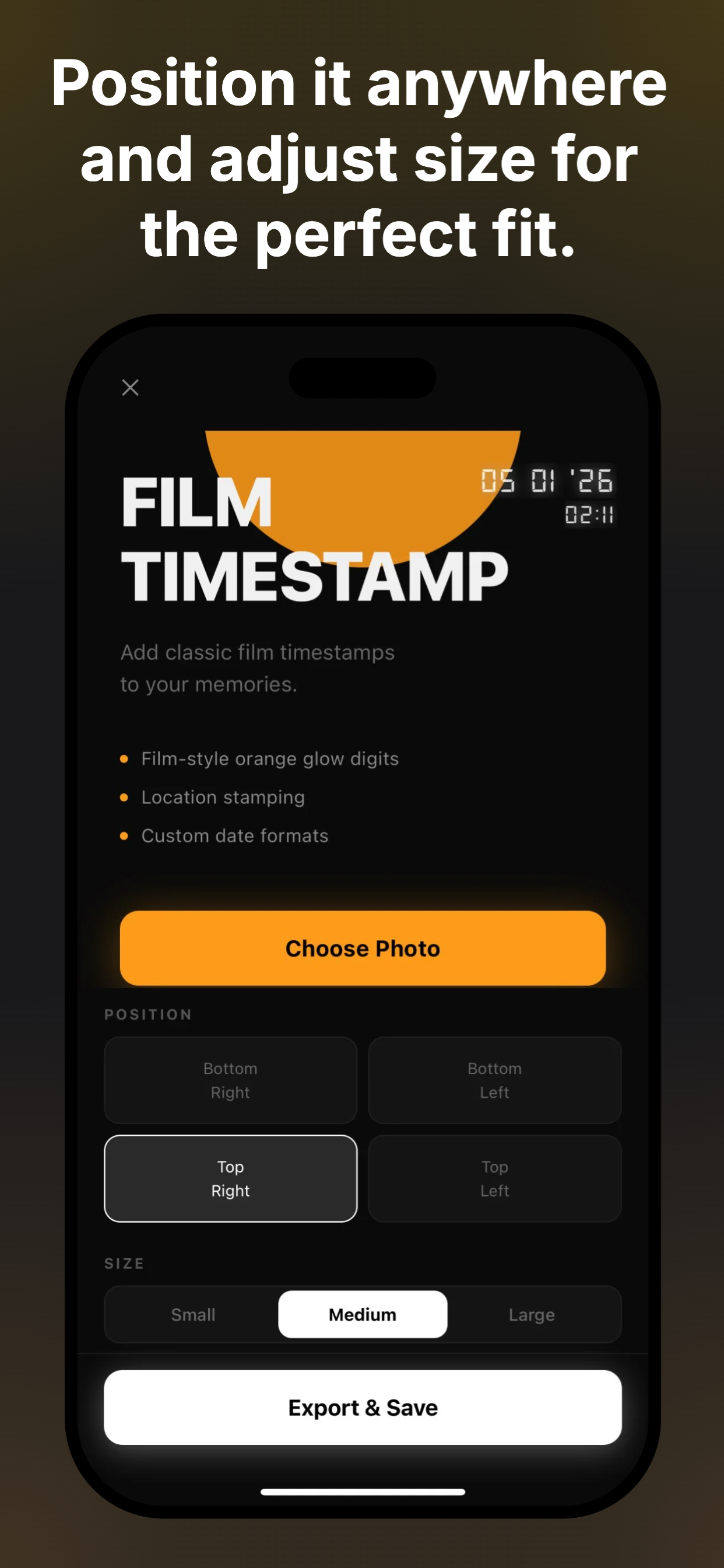 Film Timestamp