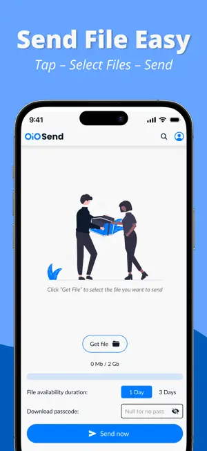 oioSend screenshot 1