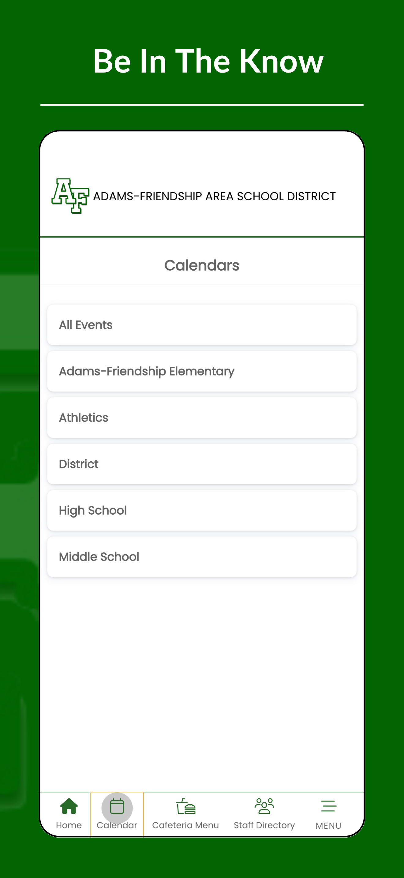 Adams-Friendship Area SD screenshot 3