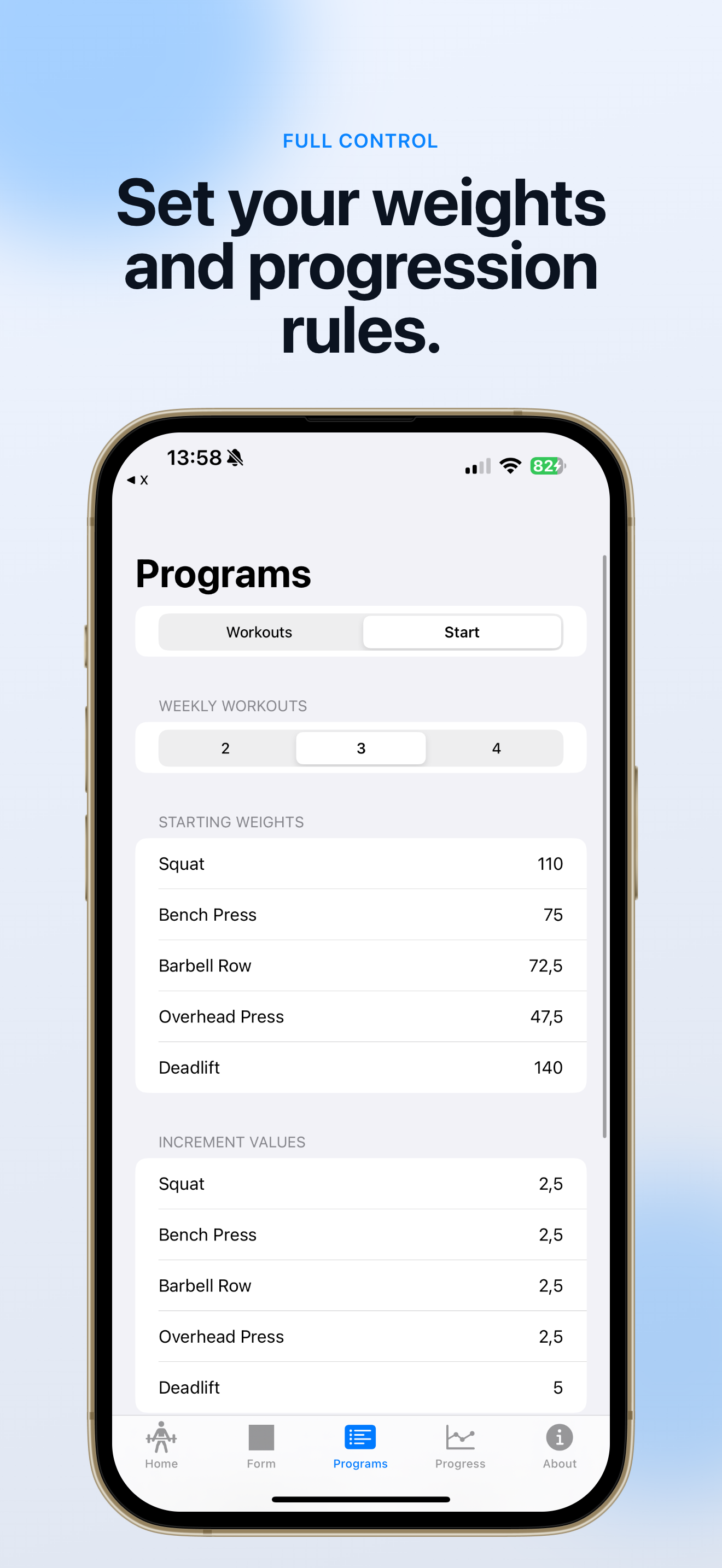 Workout 5x5 Pro screenshot 10