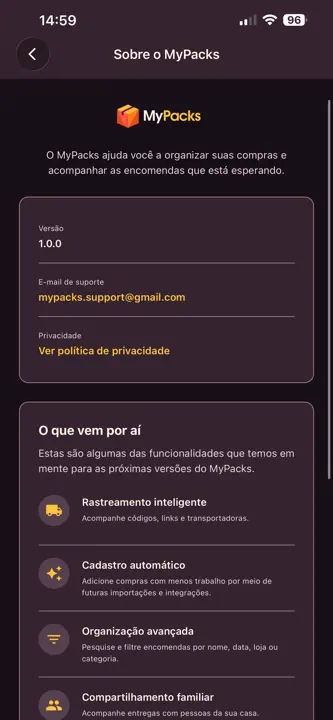 MyPacks screenshot 7
