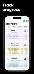 Habit Tracker - Habi screenshot #2 for iPhone
