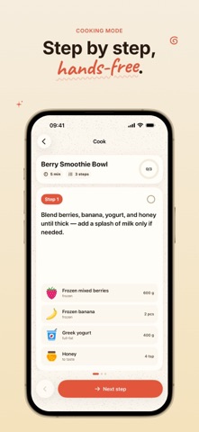 Cheflet: Recipe Saver iPhone screenshot