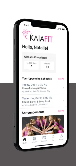 Kaia FIT App screenshot 1