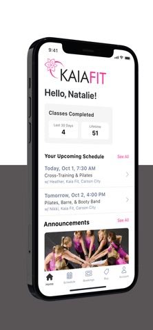 Kaia FIT App Screenshot 1 of 7