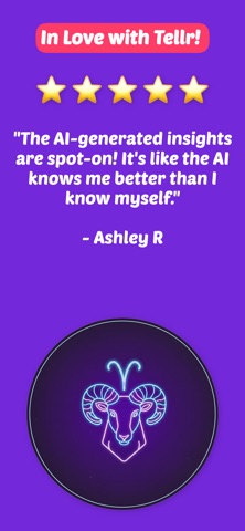 Tellr: AI Mystical Insights iPhone screenshot