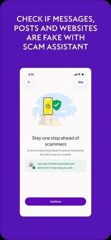 BT Cyber Threat Protect iPhone screenshot