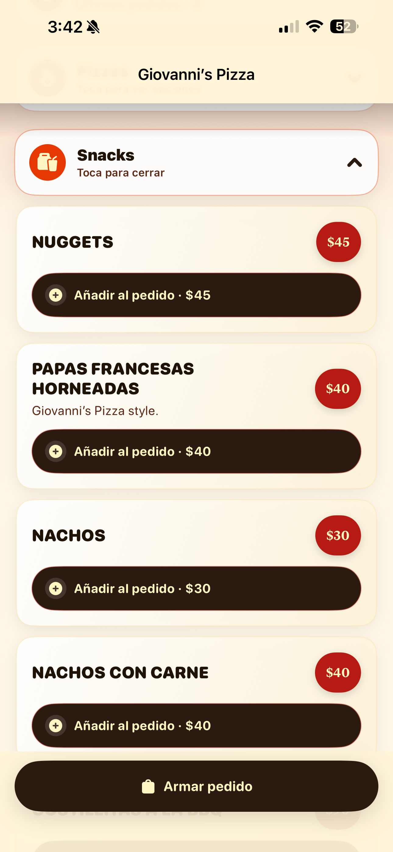 Giovanni's Pizza screenshot 8