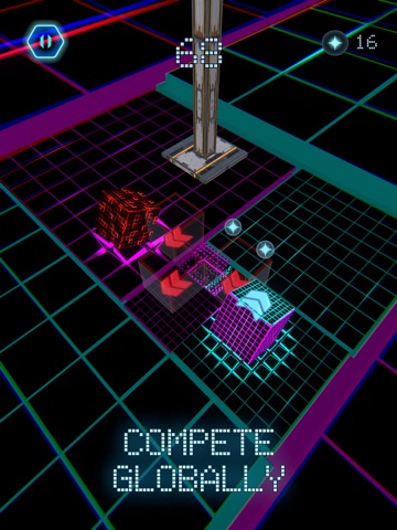 Cub8: Precision Rhythm Arcade iPad screenshot