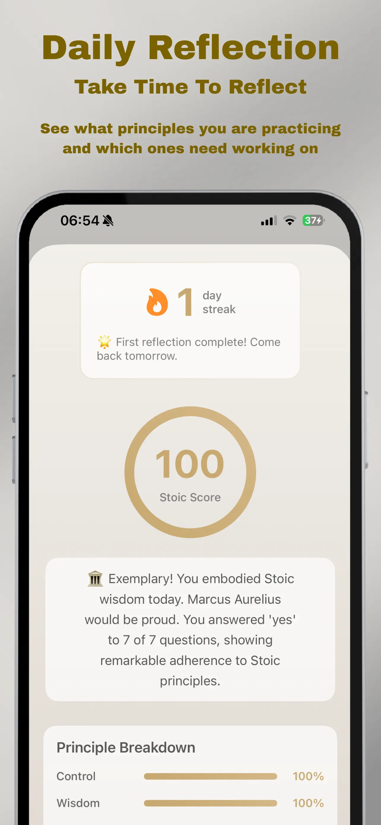 #3. Stoic Wisdoms - Daily Quotes (iOS) De: Wes Thomson