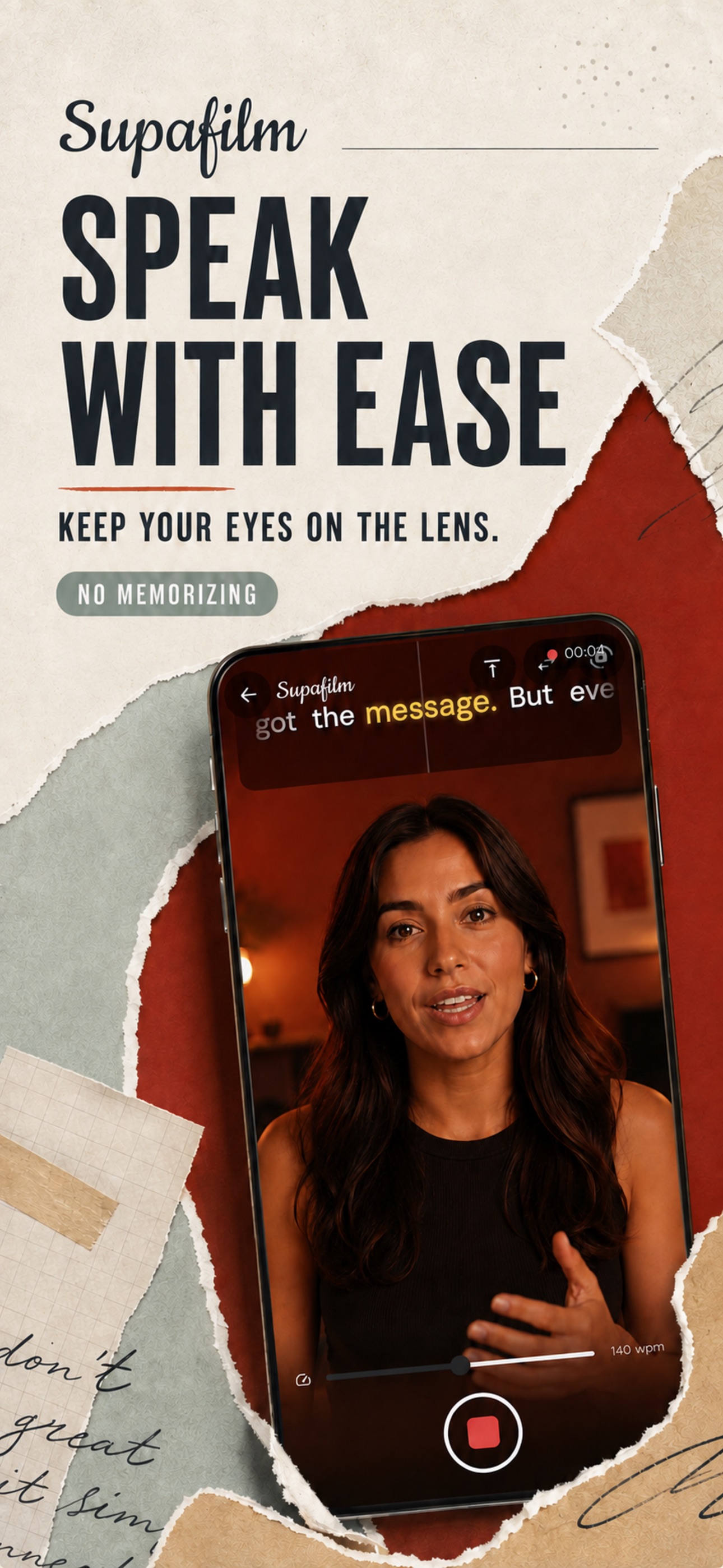 Screenshot 2 of Supafilm: AI Teleprompter