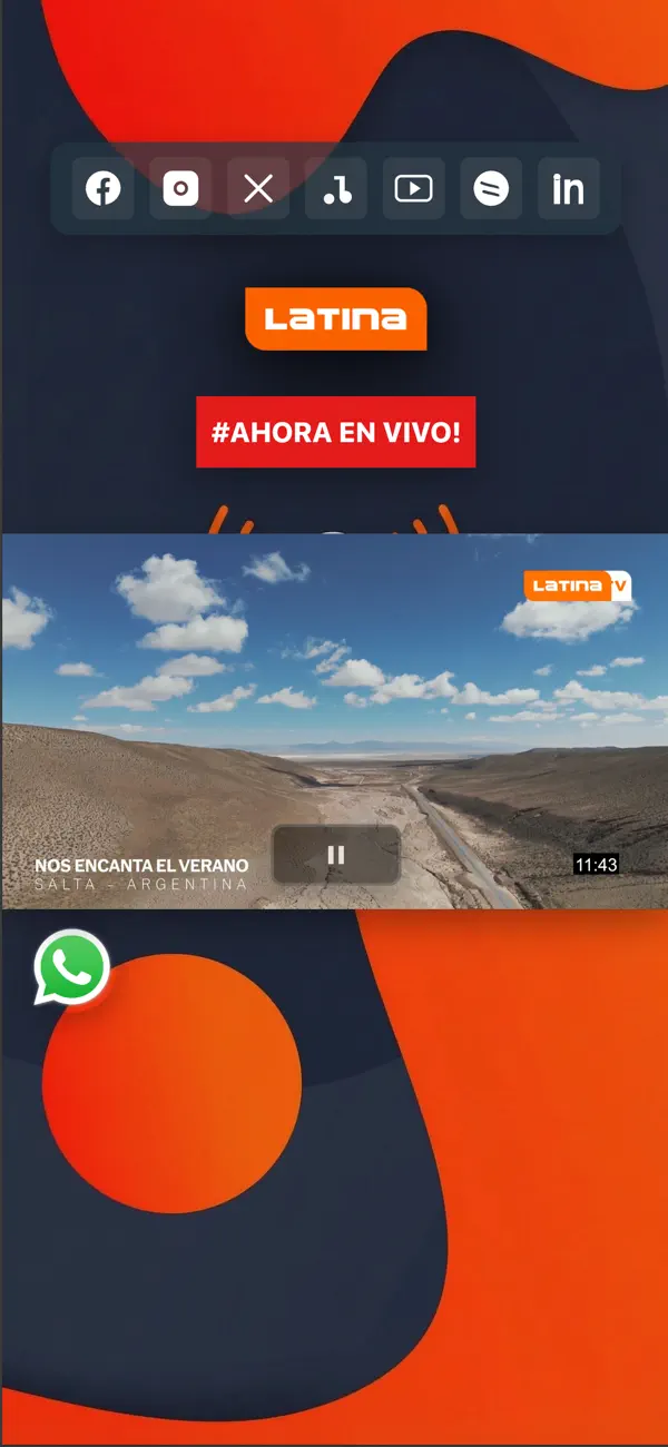 Screenshot #2 pour Radio Latina 101.1