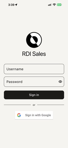 RDI Sales iPhone screenshot