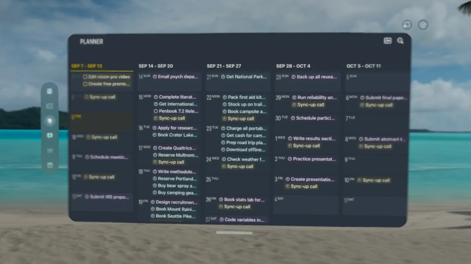 Finalist Daily Planner screenshot 3