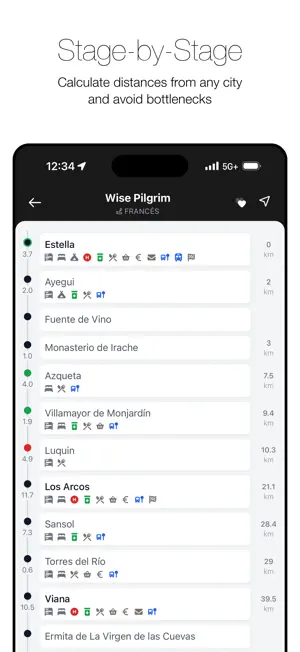 Wise Pilgrim All Caminos screenshot 2