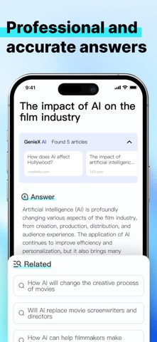 GenieX - AI Chat Screenshot 4 of 8