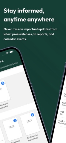 DIB Investor Relations screenshot