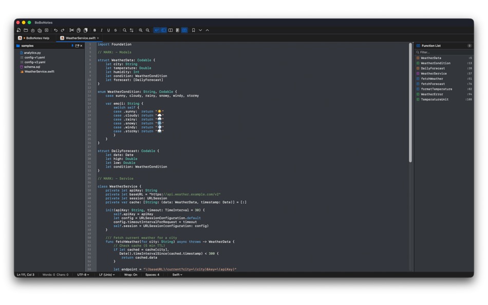 #1. BoBoNotes (macOS) Podle: BURAK HATIPOGLU