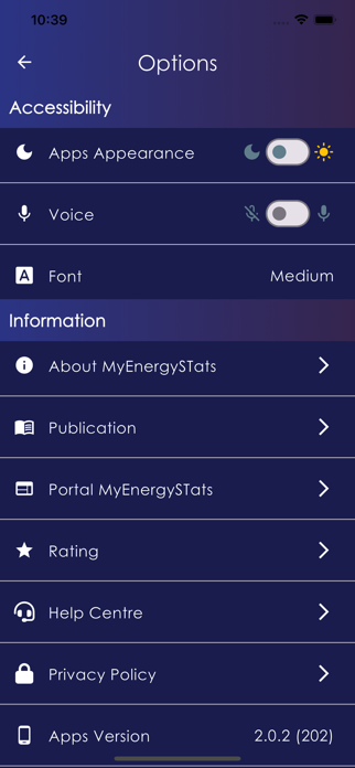 MyEnergyStats Screenshot 8 of 8