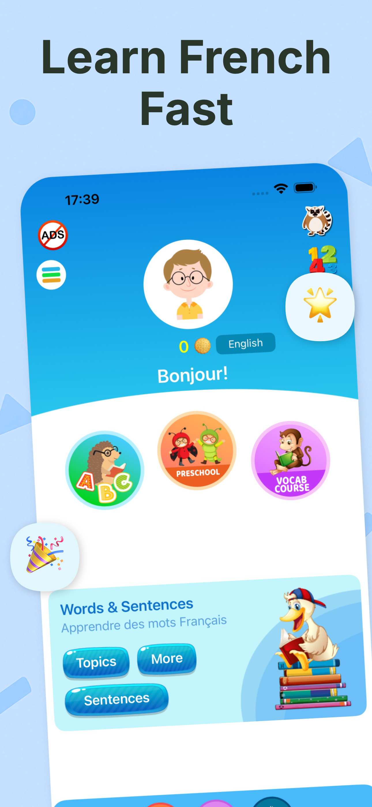 Learn French Words & Alphabet