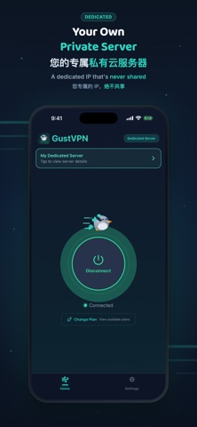 GustVPN iPhone screenshot 3