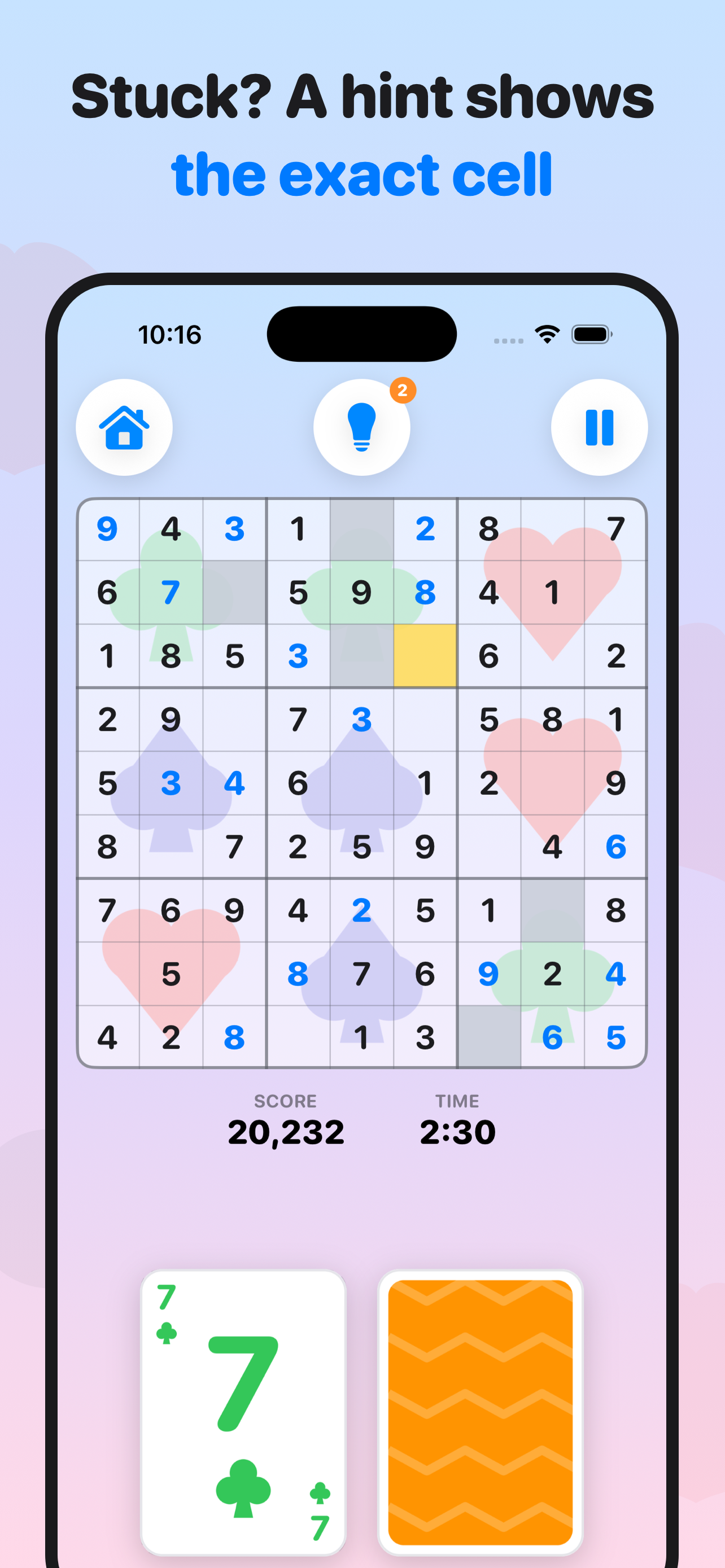 Solidoku: Sudoku Solitaire screenshot 4