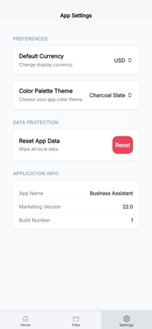 Business Assistant screenshot
