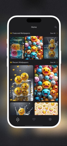 Cute Emoji Wallpapers 4K Screenshot 1 of 6