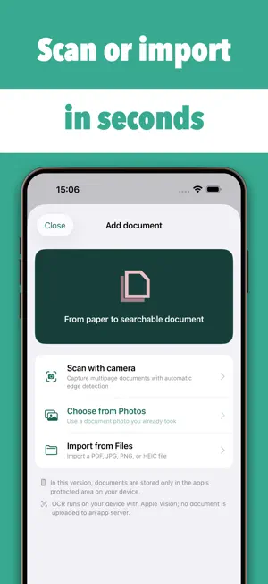 My Documents: PDF Scanner screenshot 2