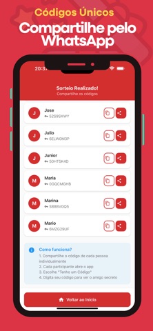Amigo Secreto Sorteio Screenshot 4 of 5
