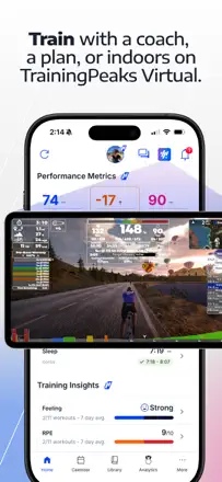 TrainingPeaks : capture d’écran 3 sur 6