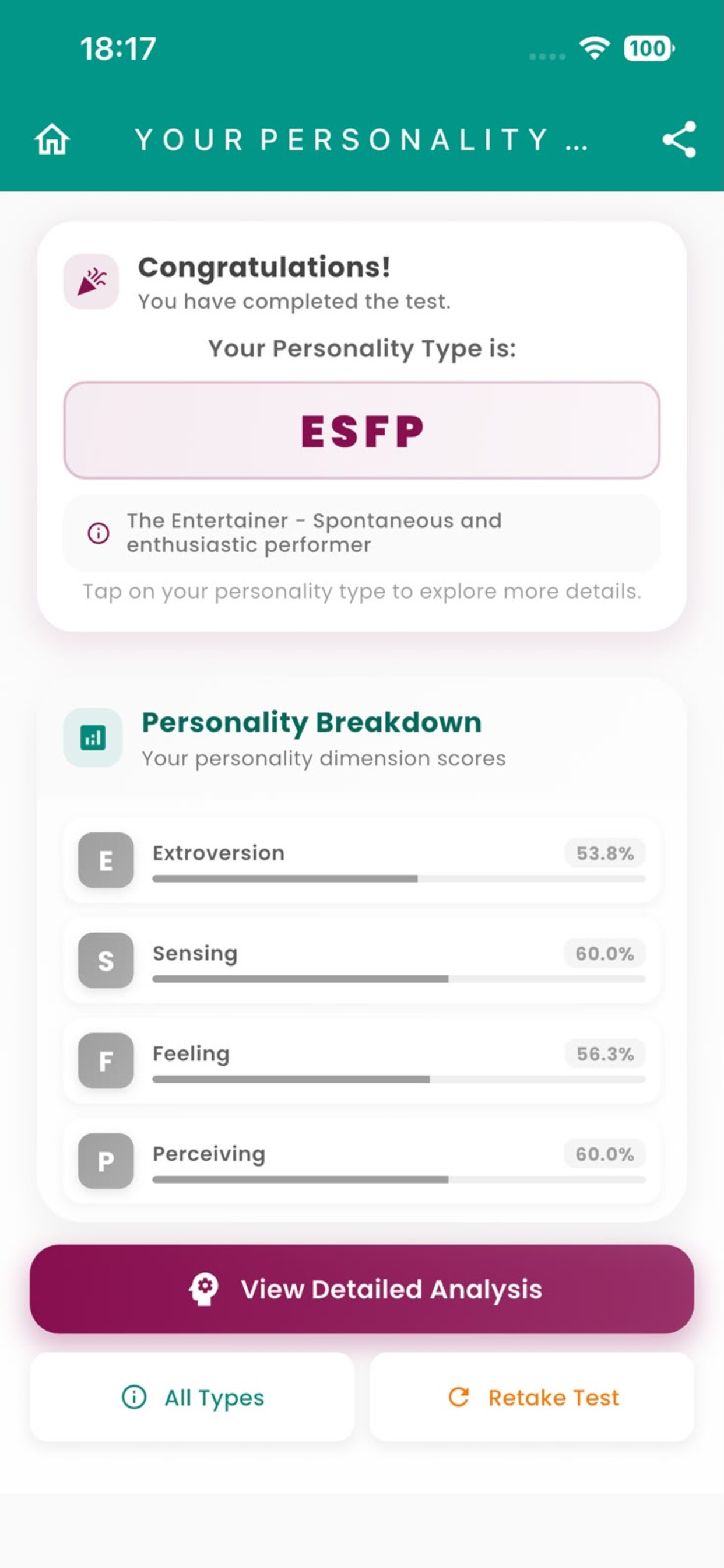 Personality Test - Simply Me