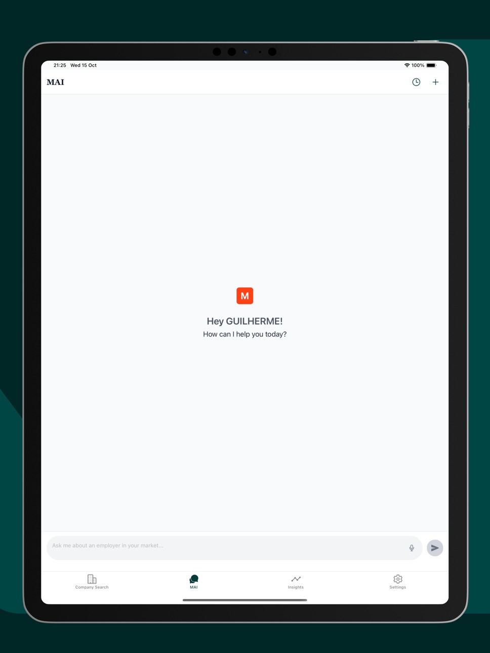 iPad screenshot
