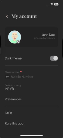 Splitz: Track & Split Expenses screenshot