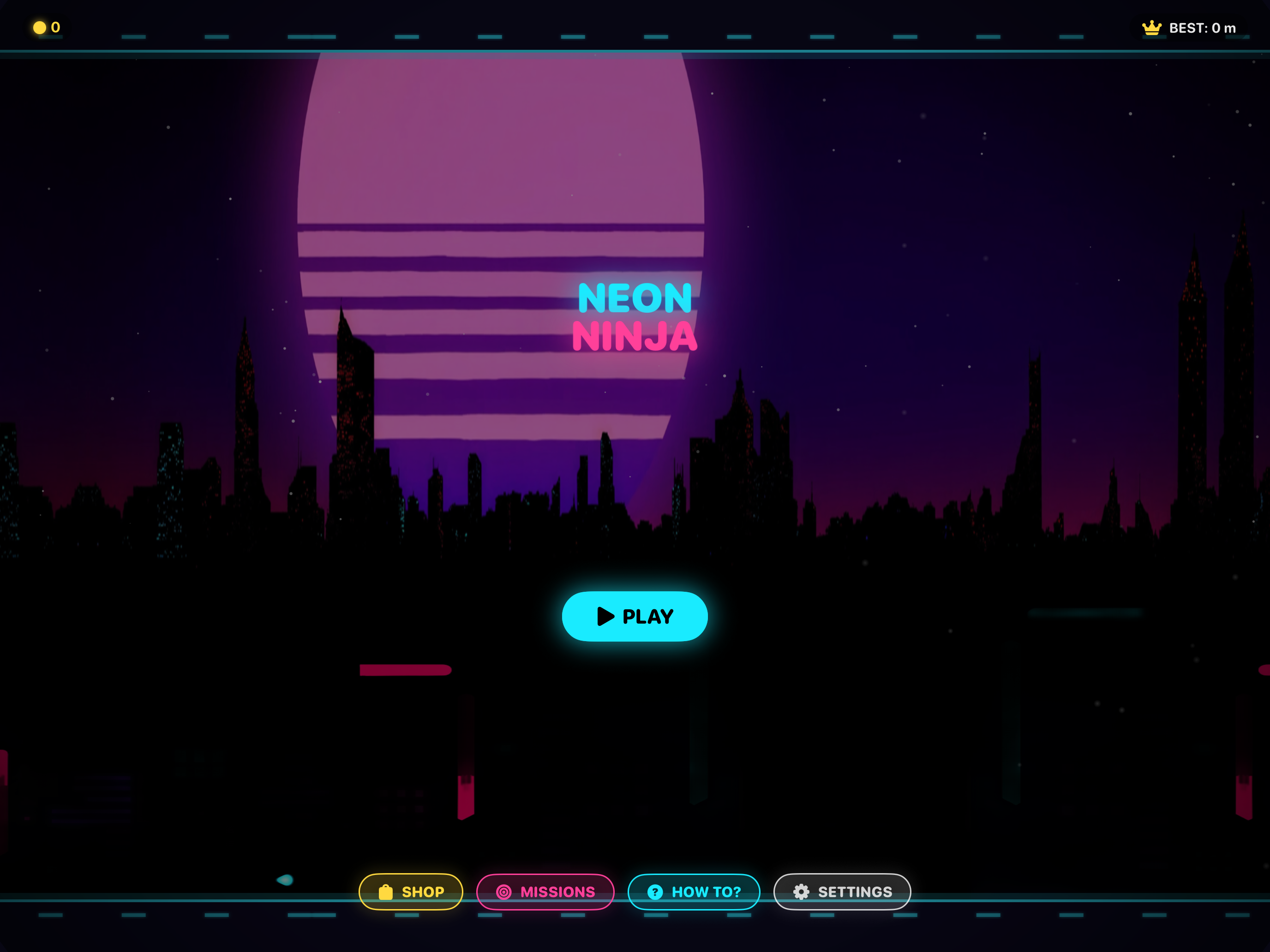 Neon Ninja: Gravity Run