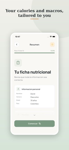 Nutricheft Screenshot 4 of 6