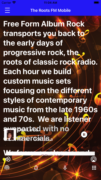 The Roots FM Radio Screenshot