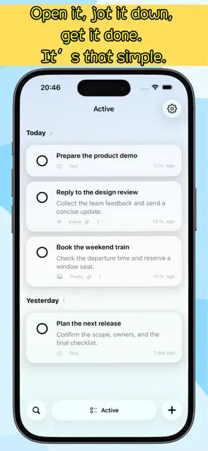 Real Todo - Minimal Tasks screenshot 1