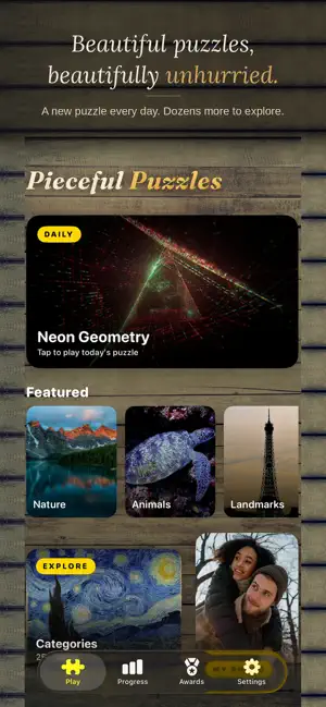 Pieceful Puzzles screenshot 1