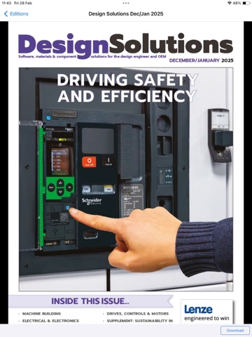 Design Solutions Magazine iPad screenshot