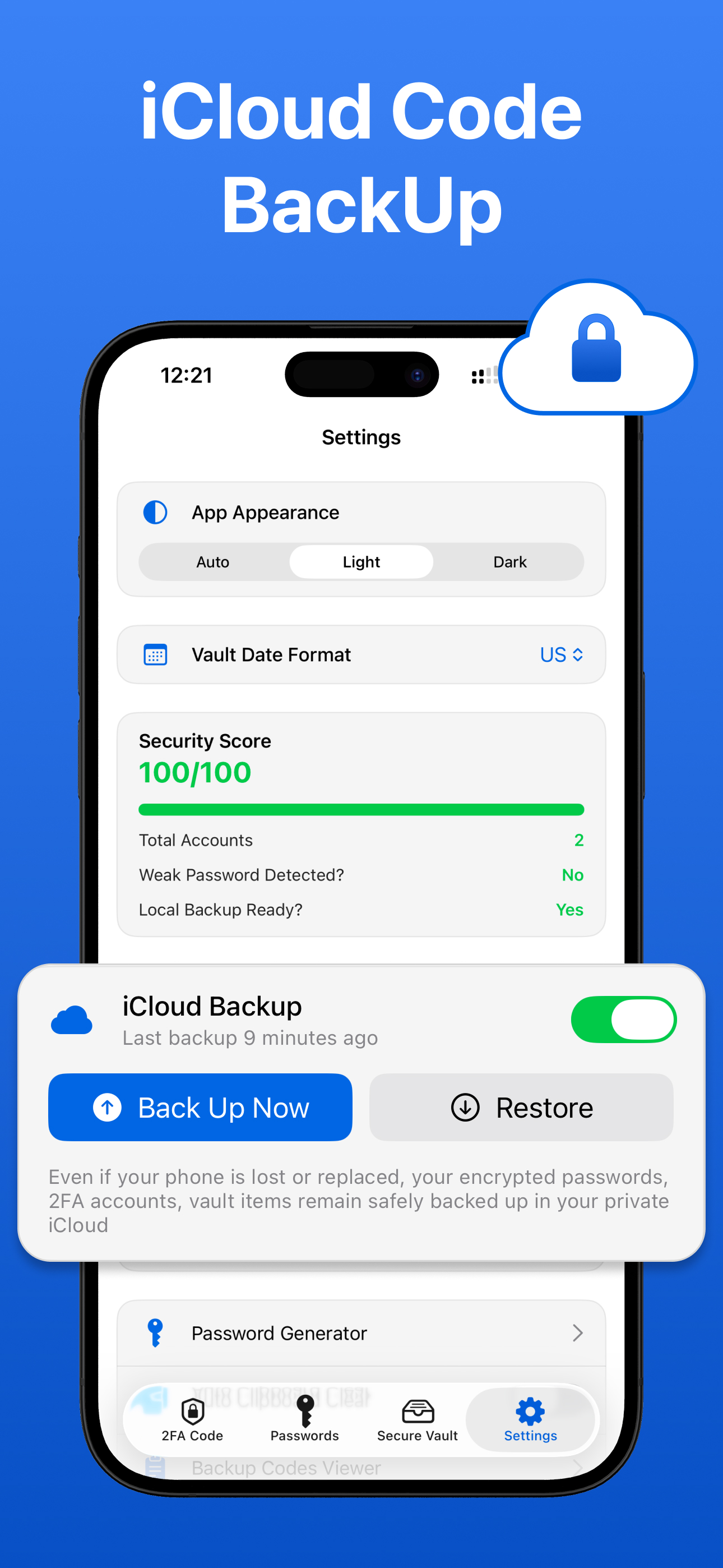 App For MS Authenticator - OTP screenshot 4