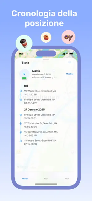 Localizzatore Posizione & GPS iPhone screenshot 4