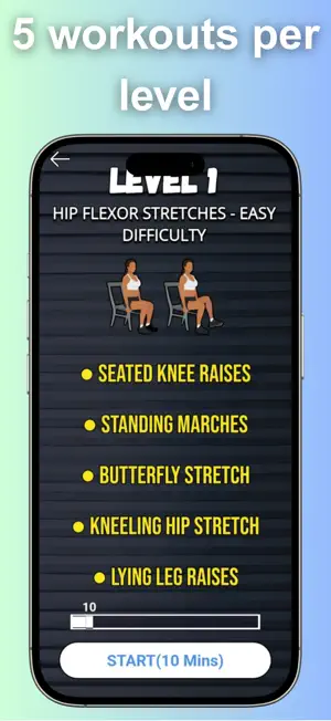 Hip Flexor Stretches screenshot 3