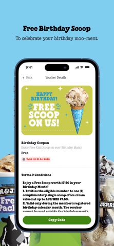 Ben & Jerry's iPhone screenshot 3