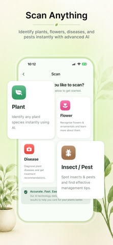 PlantID: Plant Identifier AI iPhone screenshot