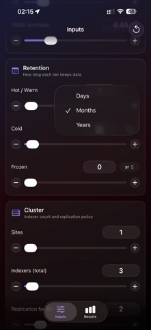 Splunk Calculator Screenshot 4 of 6